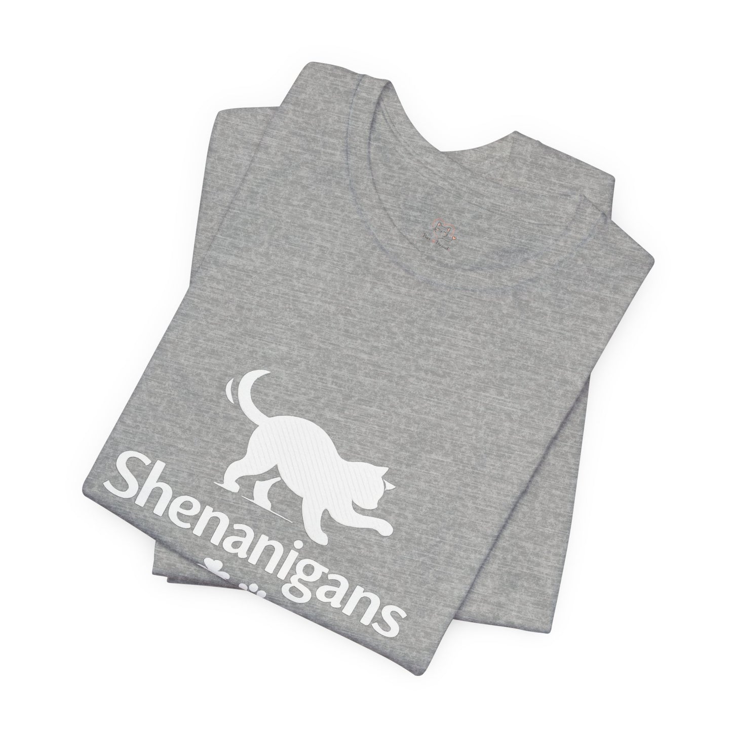 Shenanigans Cat Shirt – St. Patrick’s Day Tee for Cat Lovers