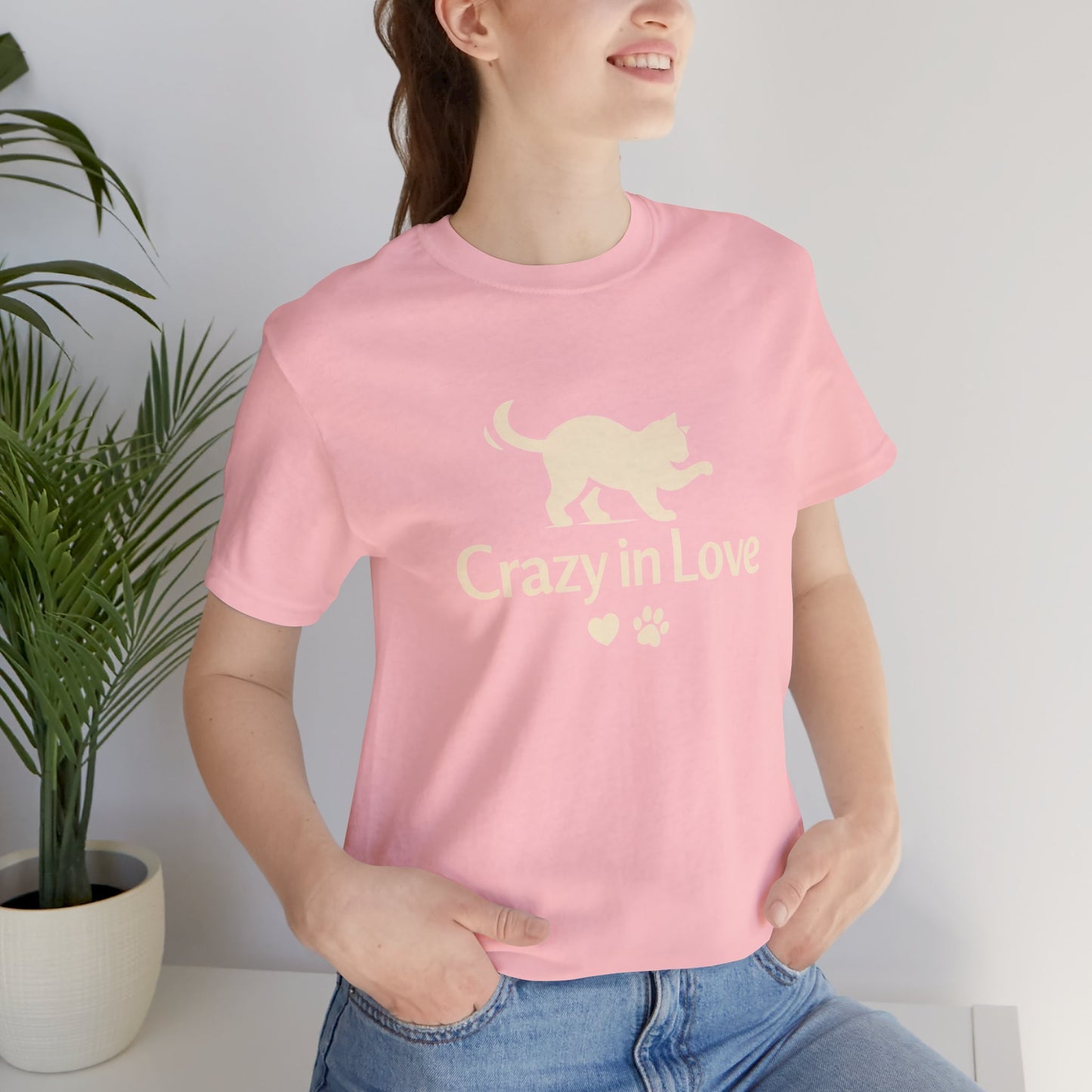 Crazy in Love Cat Valentine Shirt | Cozy Cat Lover Tee