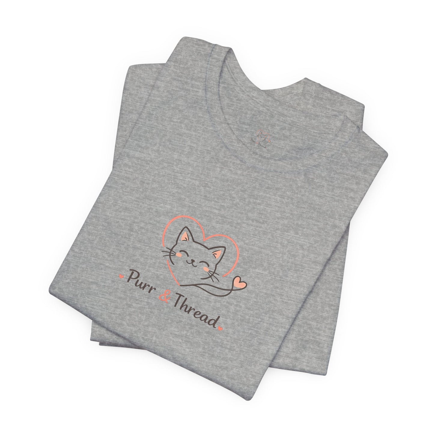 Purr & Thread Cat Shirt | Cat Lover Tee