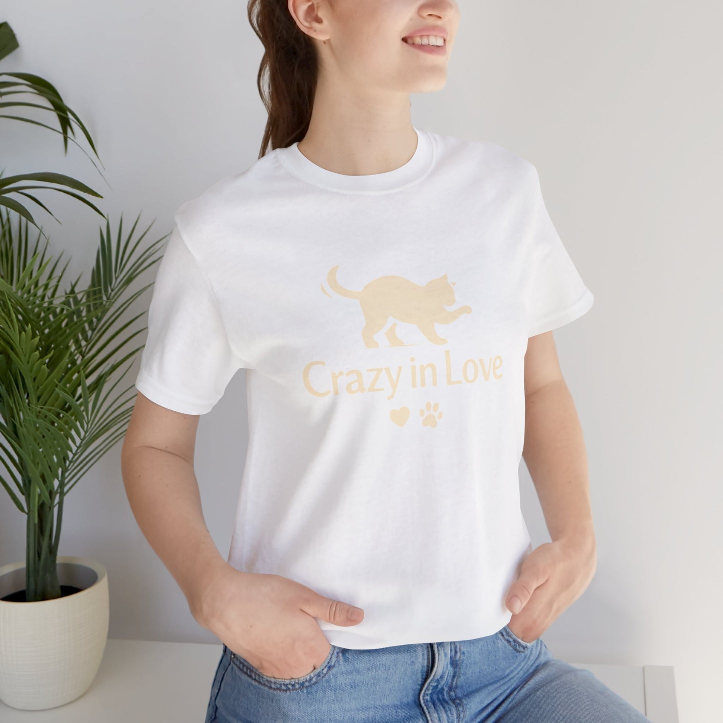 Crazy in Love Cat Valentine Shirt | Cozy Cat Lover Tee