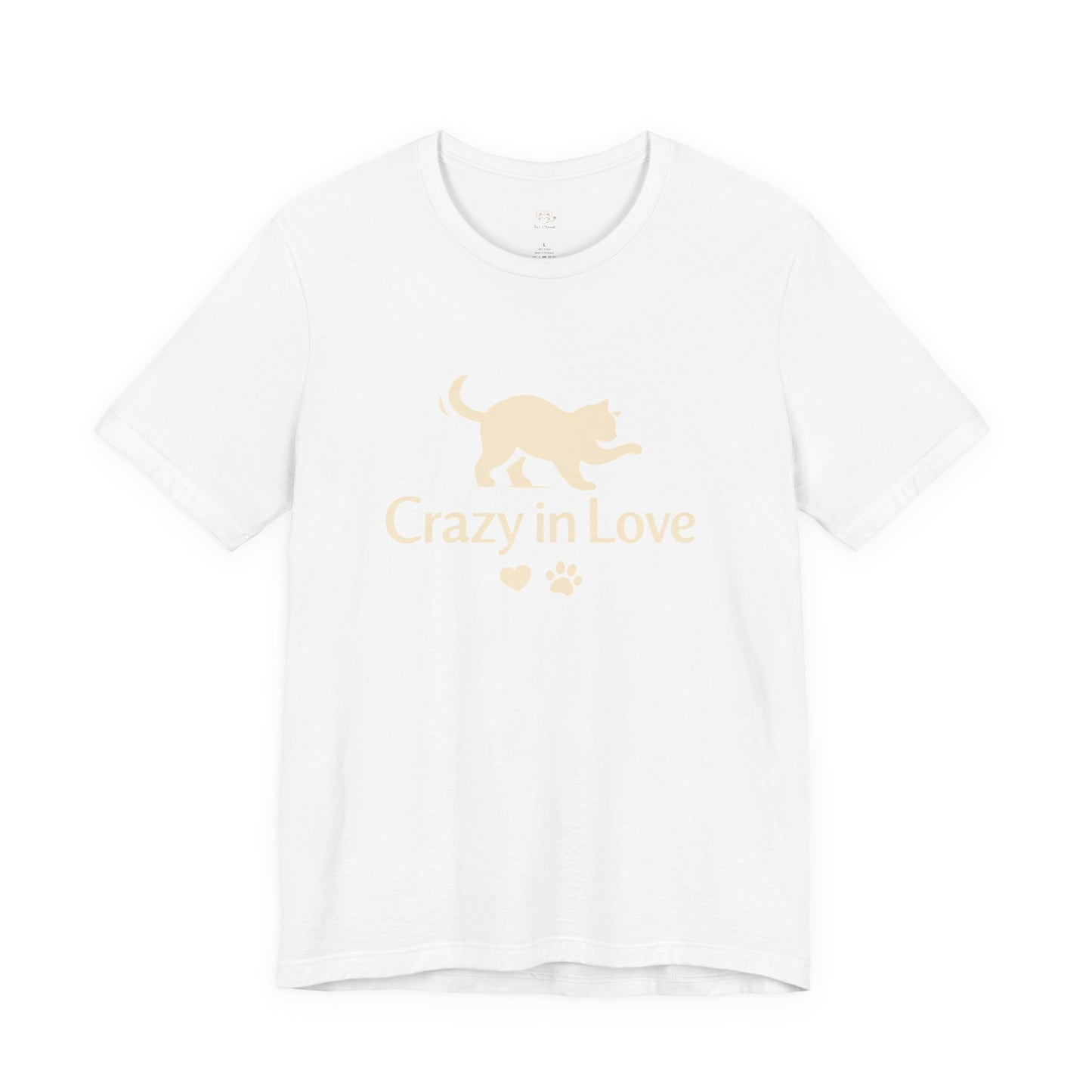 Crazy in Love Cat Valentine Shirt | Cozy Cat Lover Tee