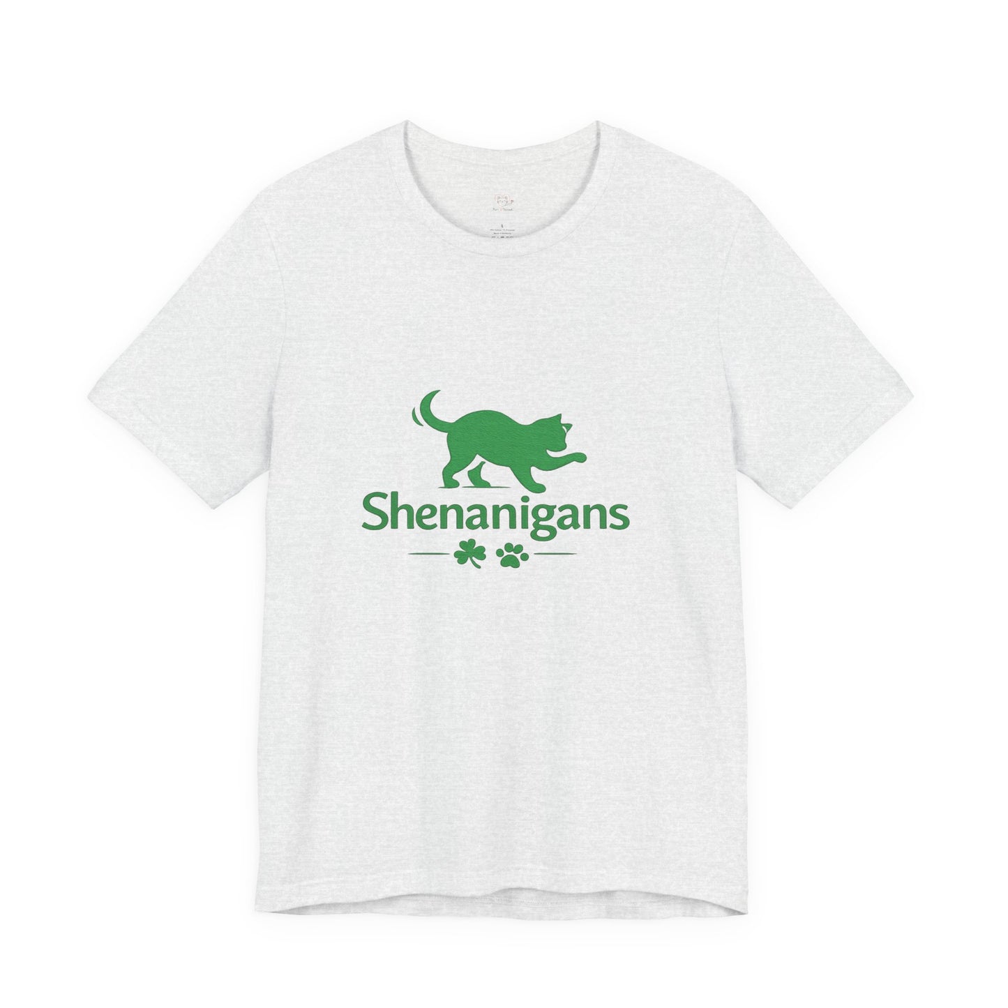 Shenanigans Cat Shirt – St. Patrick’s Day Tee for Cat Lovers