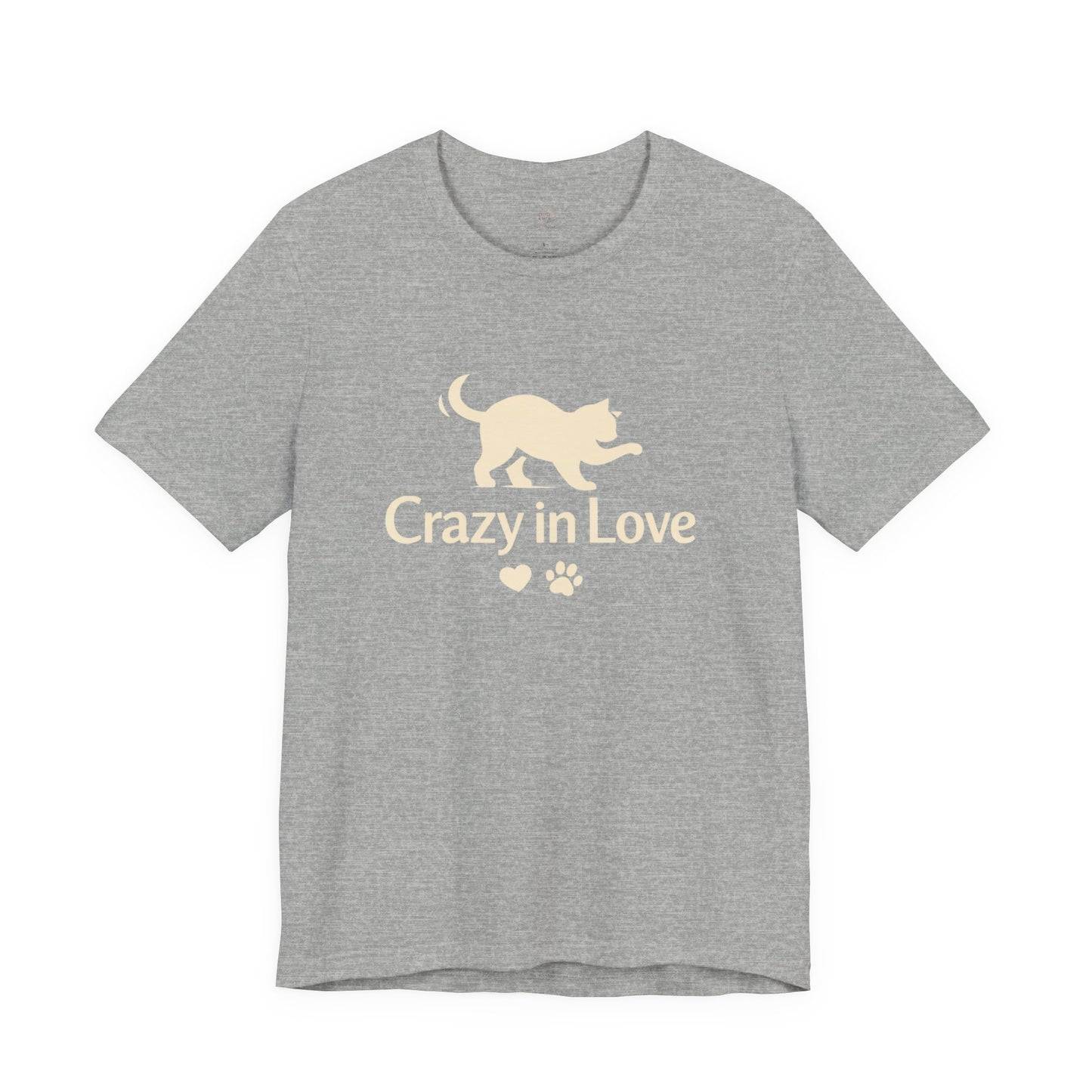 Crazy in Love Cat Valentine Shirt | Cozy Cat Lover Tee