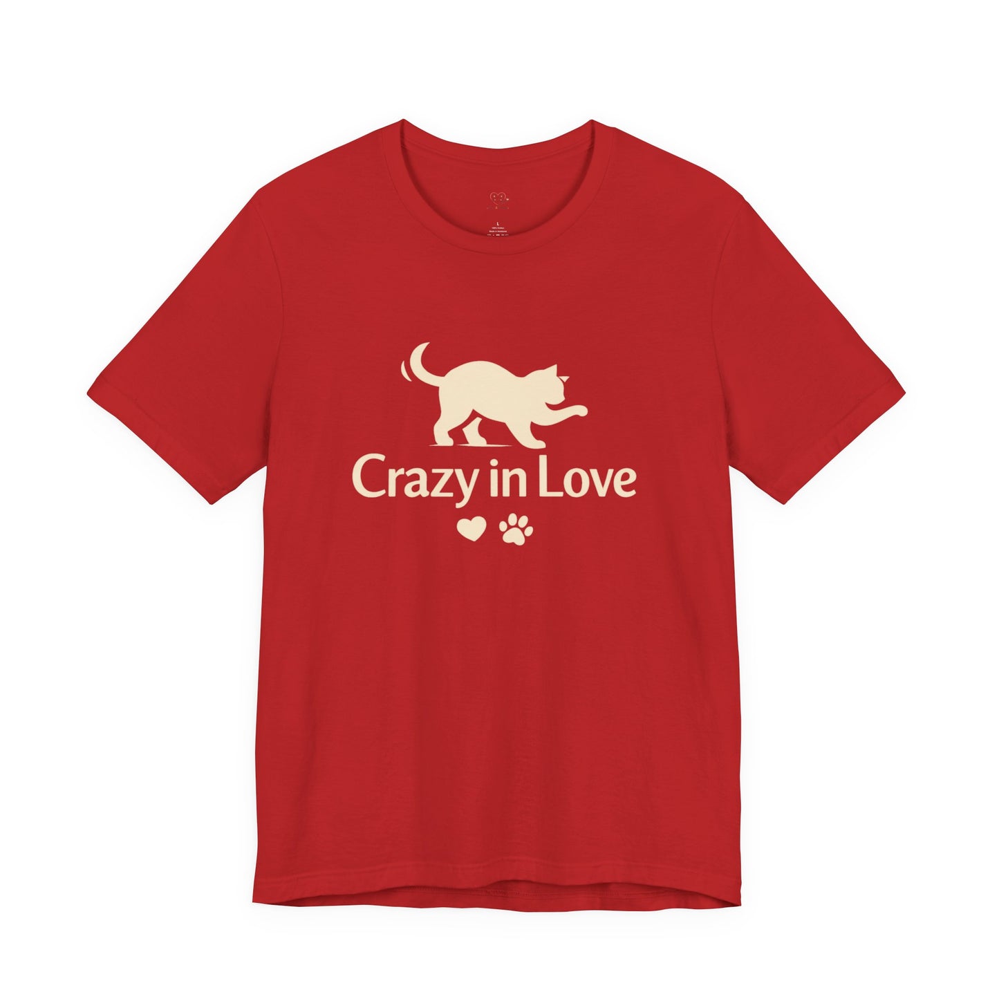 Crazy in Love Cat Valentine Shirt | Cozy Cat Lover Tee