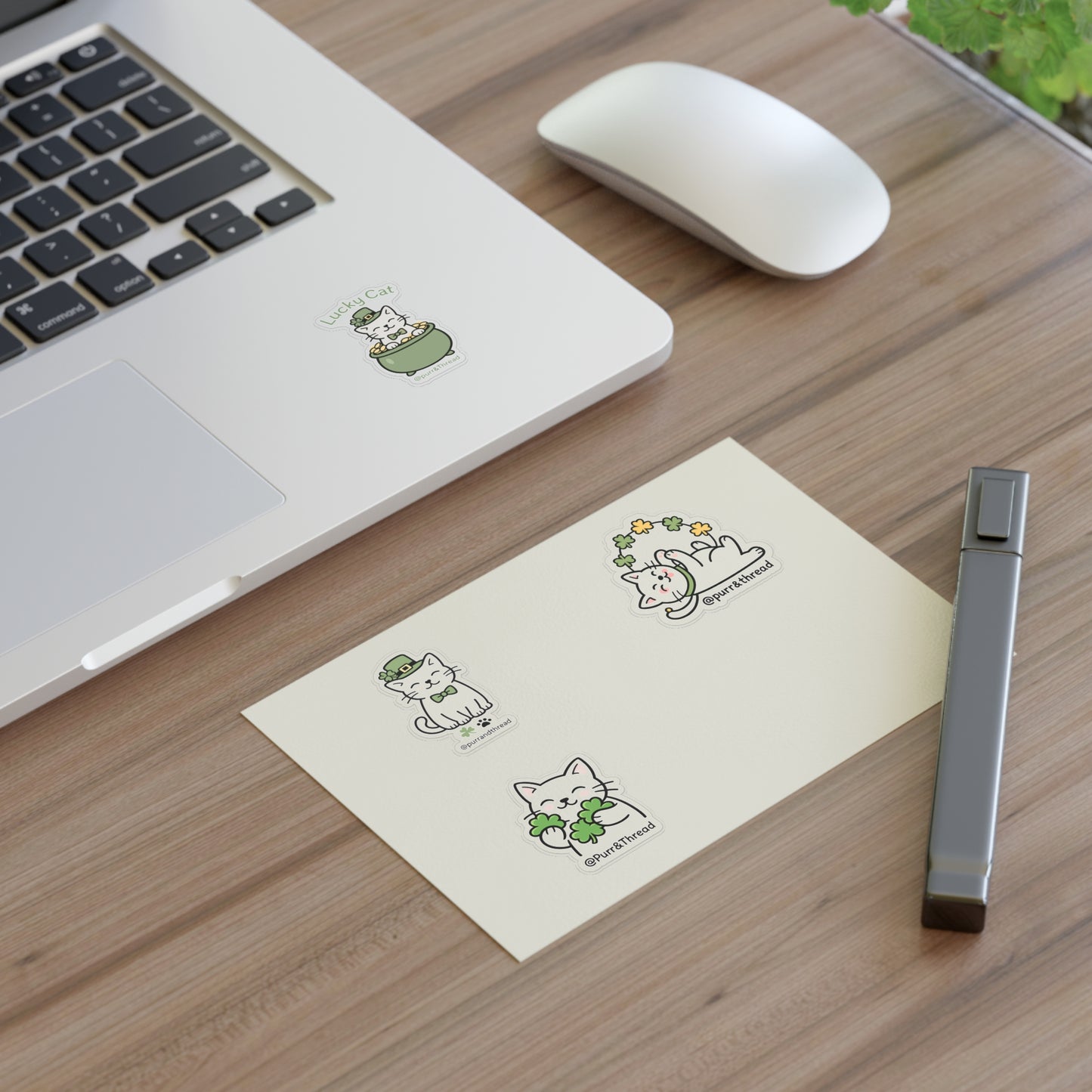 Lucky Cats St. Patrick’s Day Sticker Collection 🍀🐾