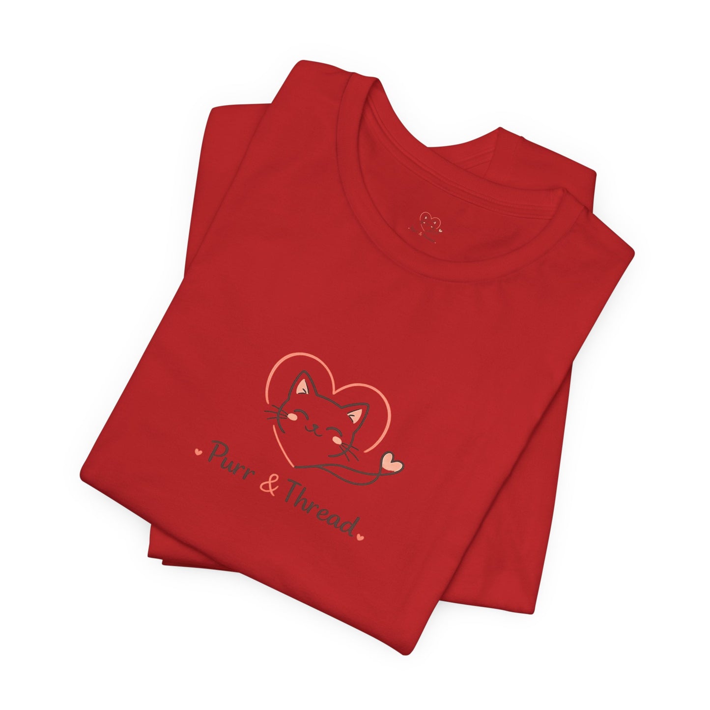 Purr & Thread Cat Shirt | Cat Lover Tee