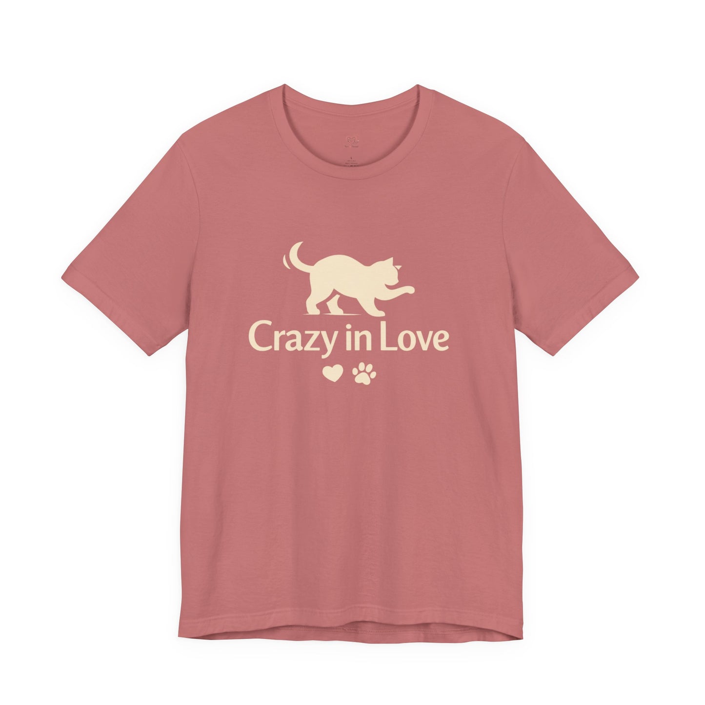 Crazy in Love Cat Valentine Shirt | Cozy Cat Lover Tee
