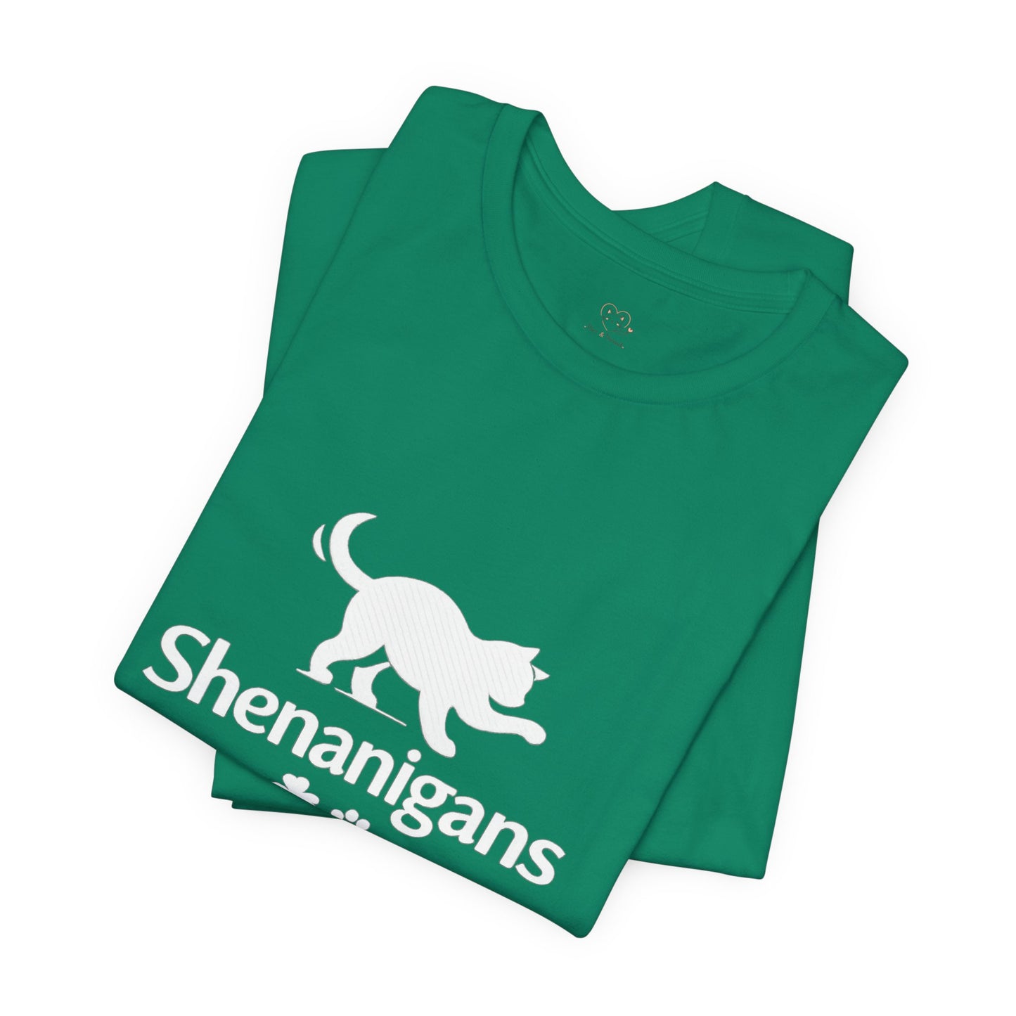 Shenanigans Cat Shirt – St. Patrick’s Day Tee for Cat Lovers