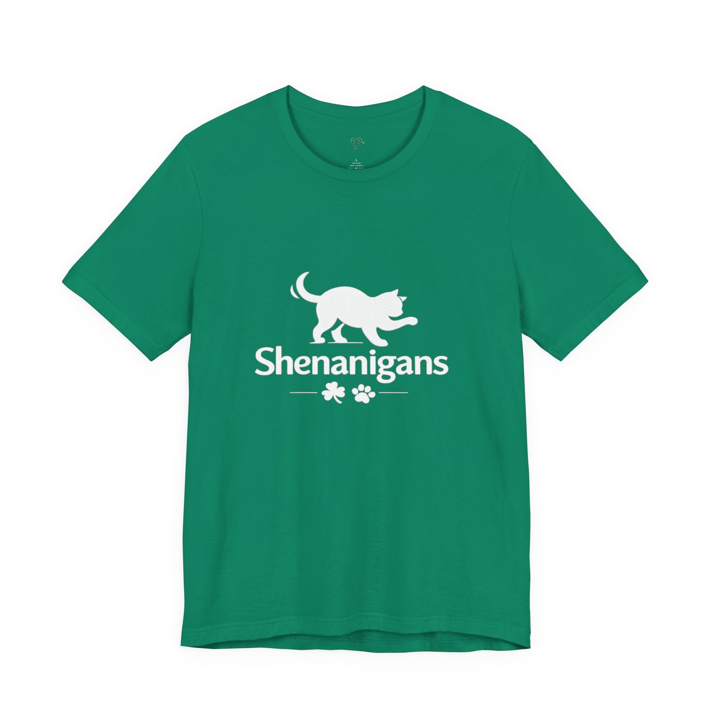Shenanigans Cat Shirt – St. Patrick’s Day Tee for Cat Lovers