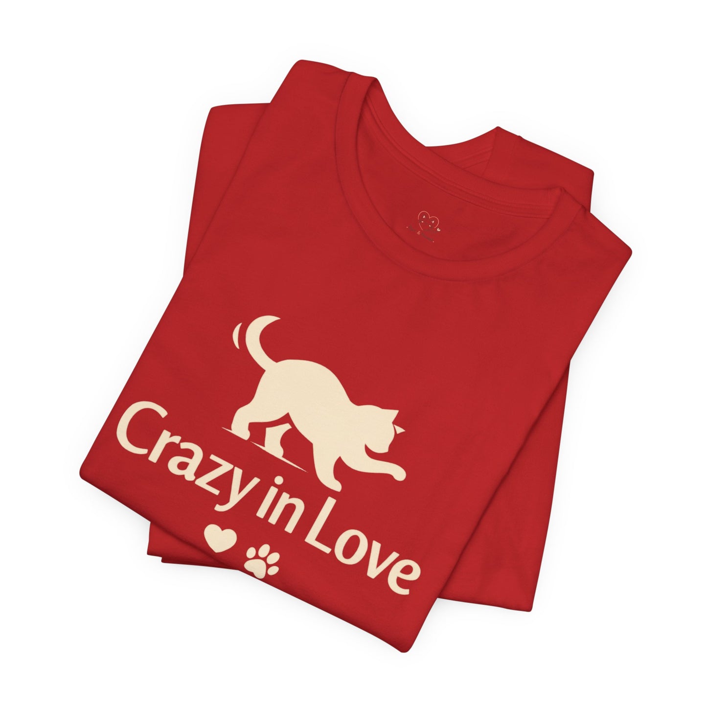 Crazy in Love Cat Valentine Shirt | Cozy Cat Lover Tee