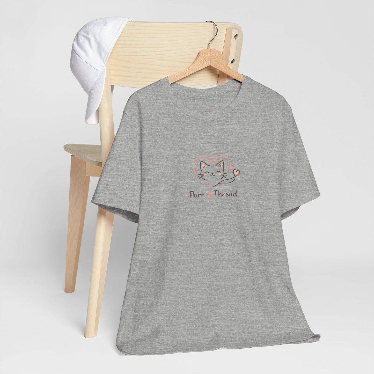 Purr & Thread Cat Shirt | Cat Lover Tee
