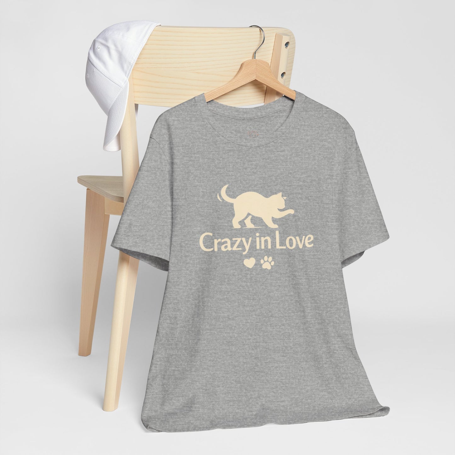 Crazy in Love Cat Valentine Shirt | Cozy Cat Lover Tee