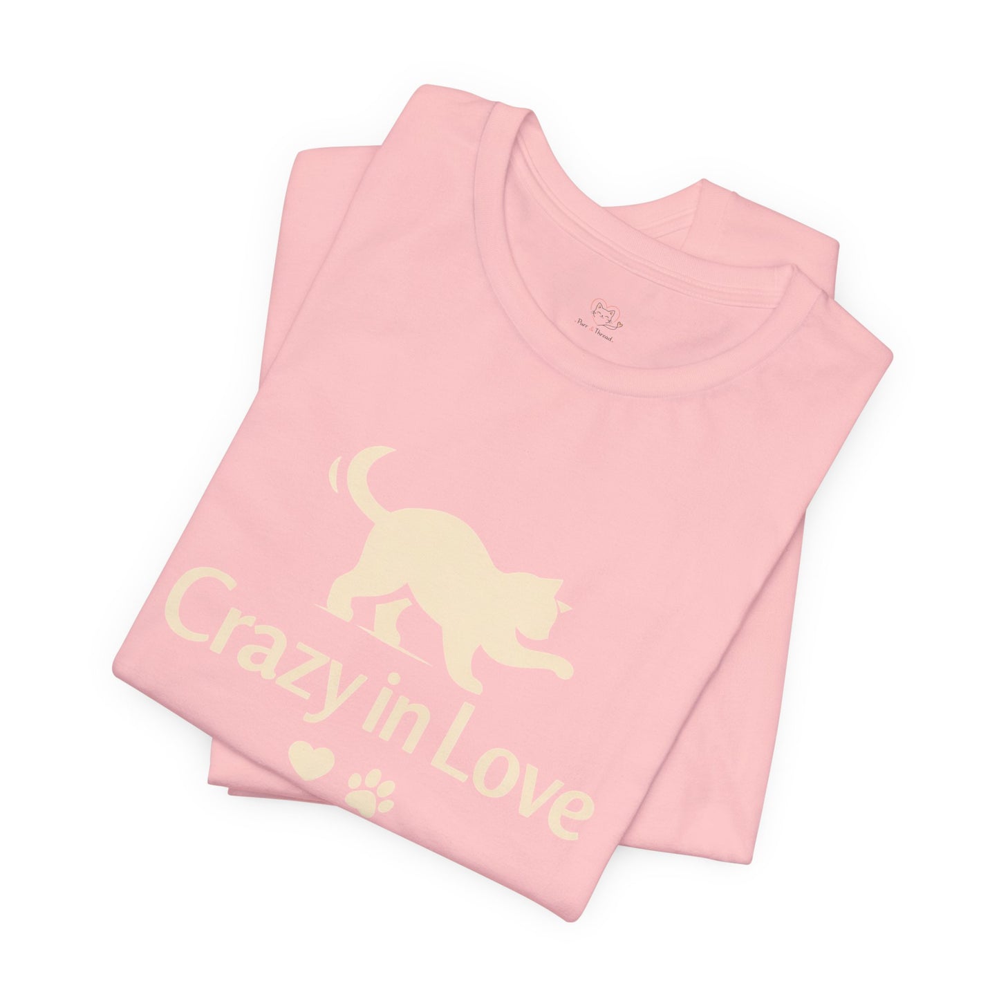 Crazy in Love Cat Valentine Shirt | Cozy Cat Lover Tee