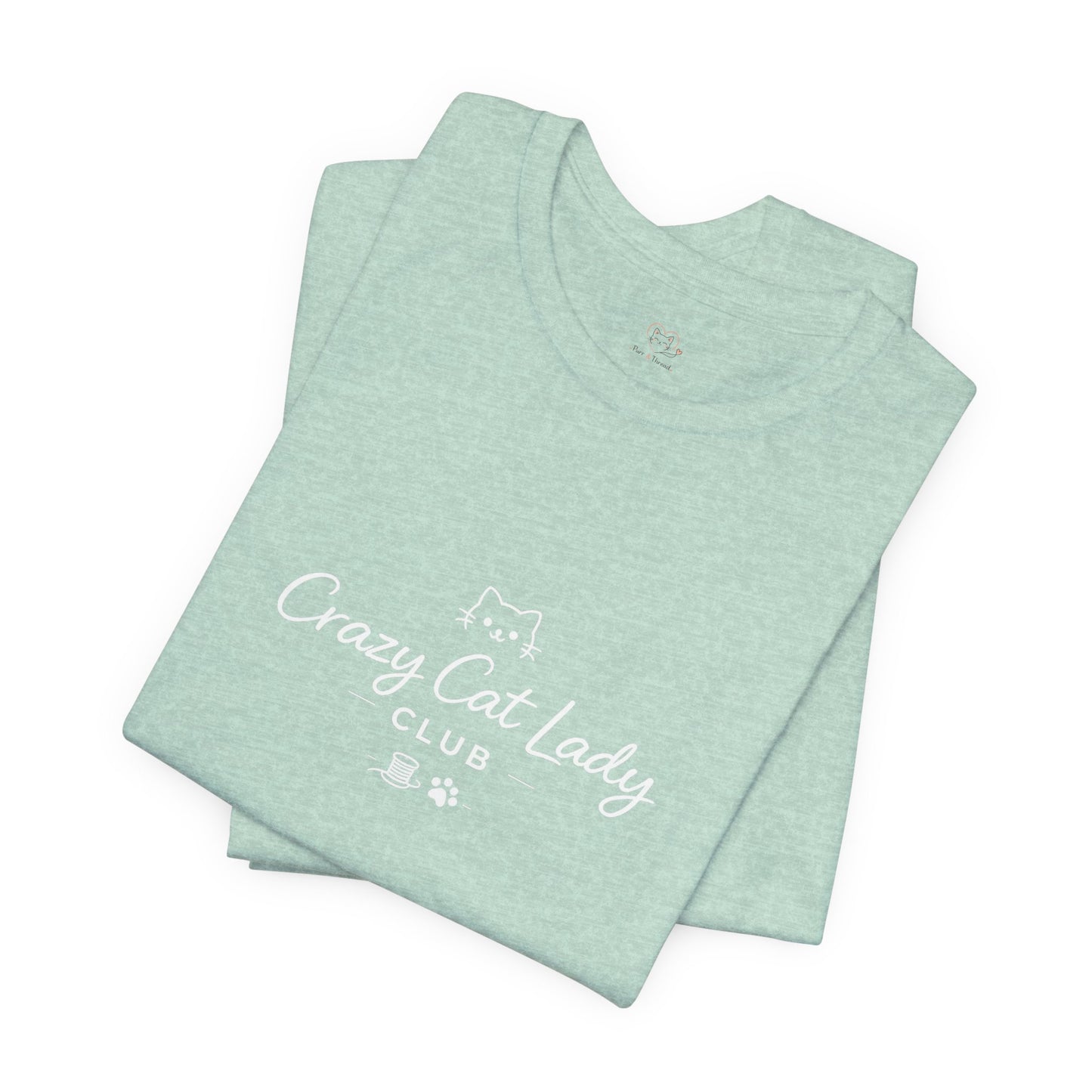 Crazy Cat Lady Club T‑Shirt — Cat Mom Tee