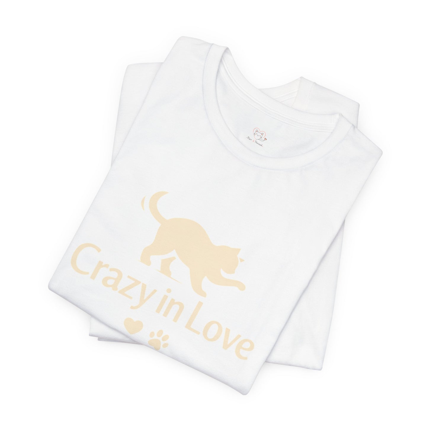 Crazy in Love Cat Valentine Shirt | Cozy Cat Lover Tee