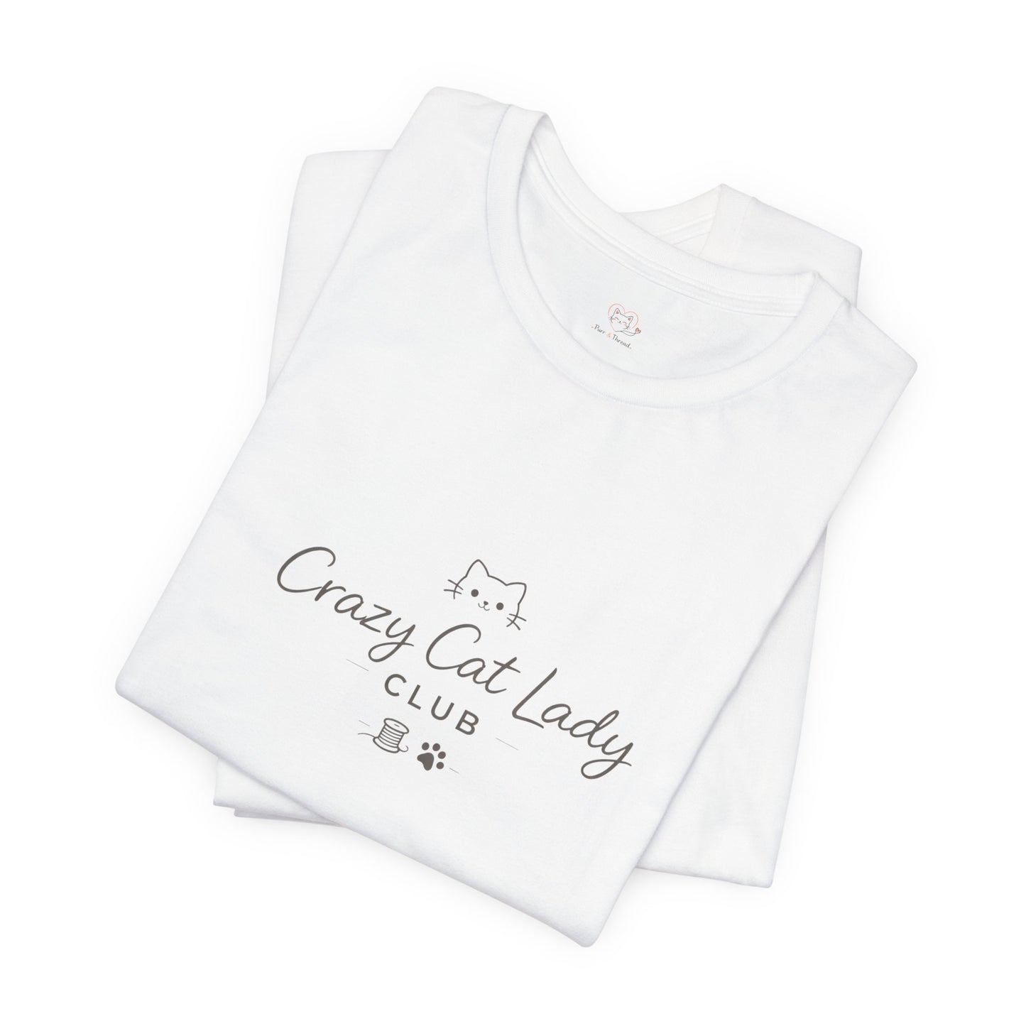 Crazy Cat Lady Club T‑Shirt — Cat Mom Tee
