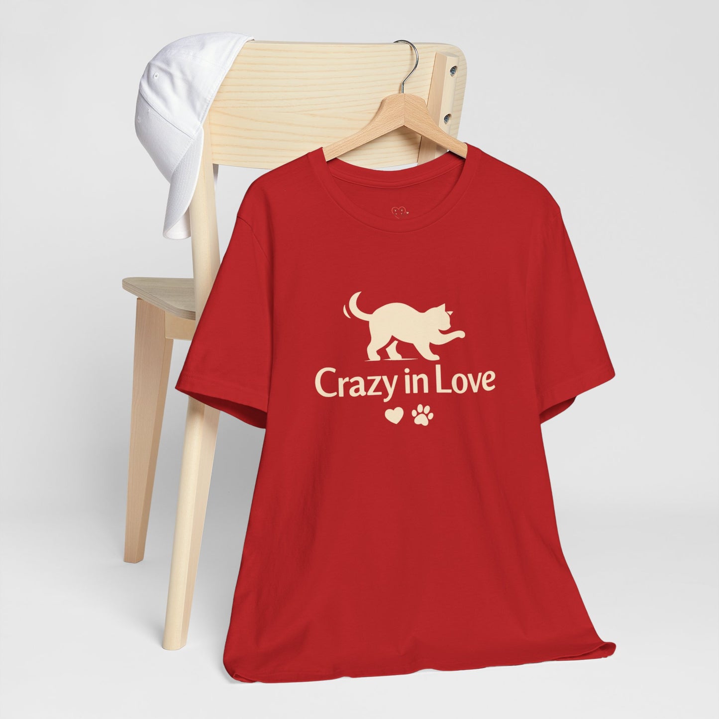 Crazy in Love Cat Valentine Shirt | Cozy Cat Lover Tee