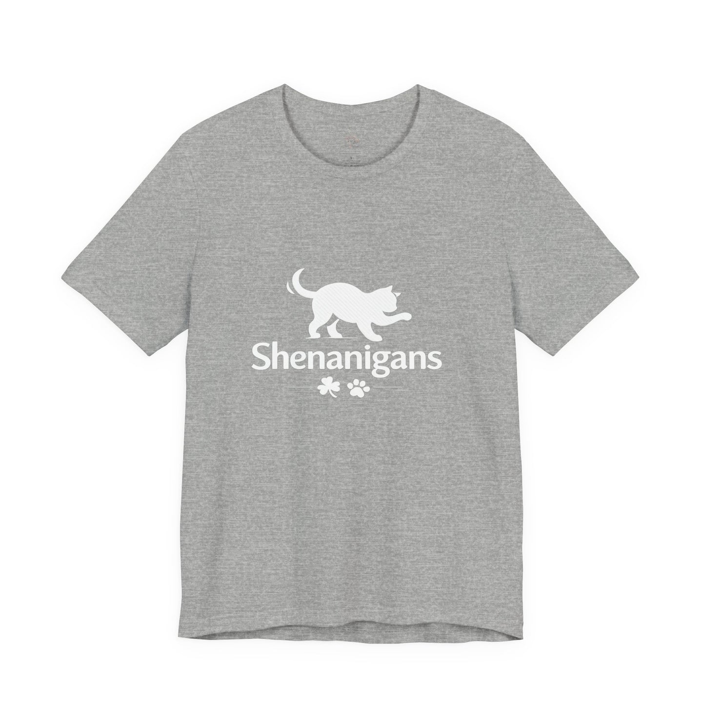 Shenanigans Cat Shirt – St. Patrick’s Day Tee for Cat Lovers