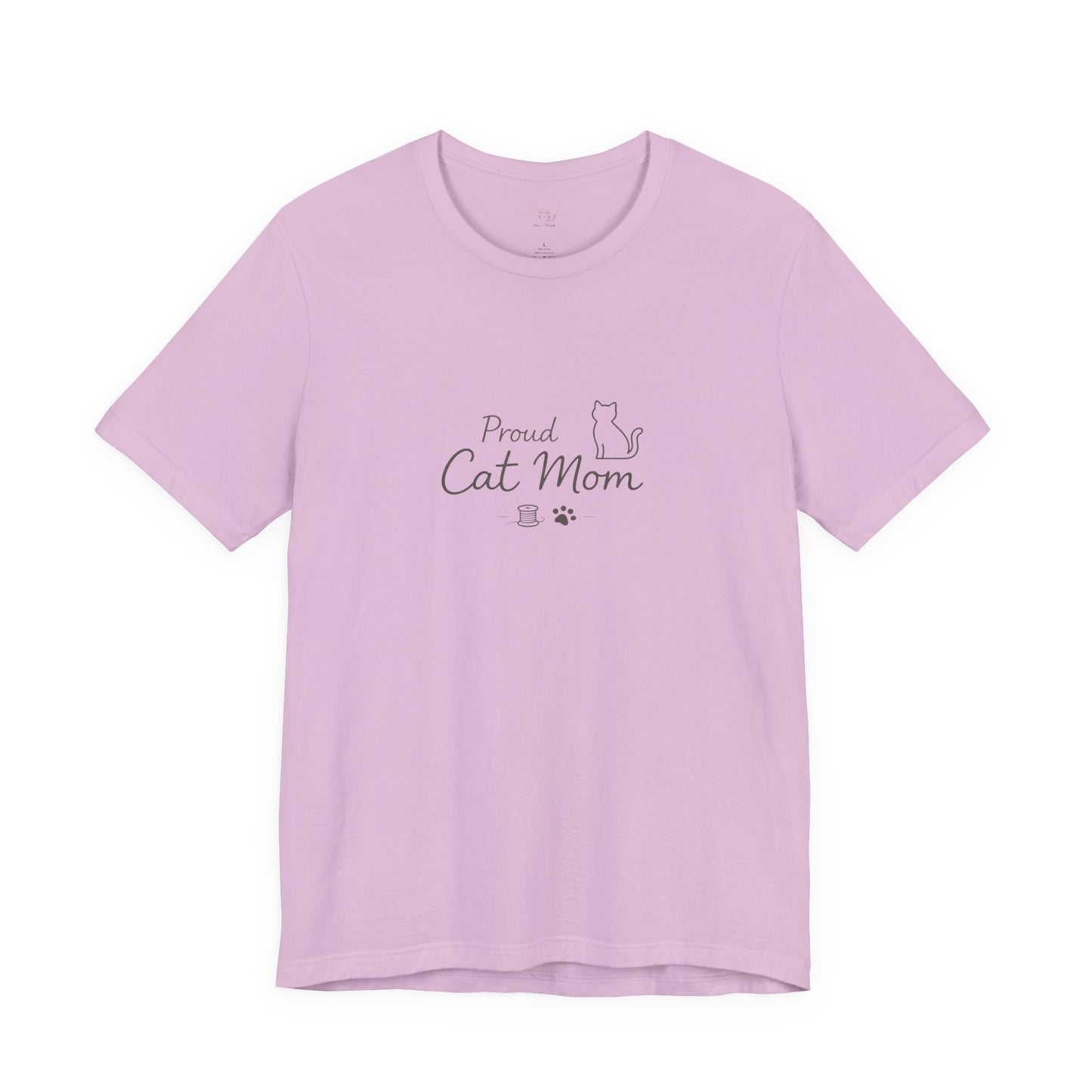 Proud Cat Mom T‑Shirt — Cute Sleeping Cat Tee