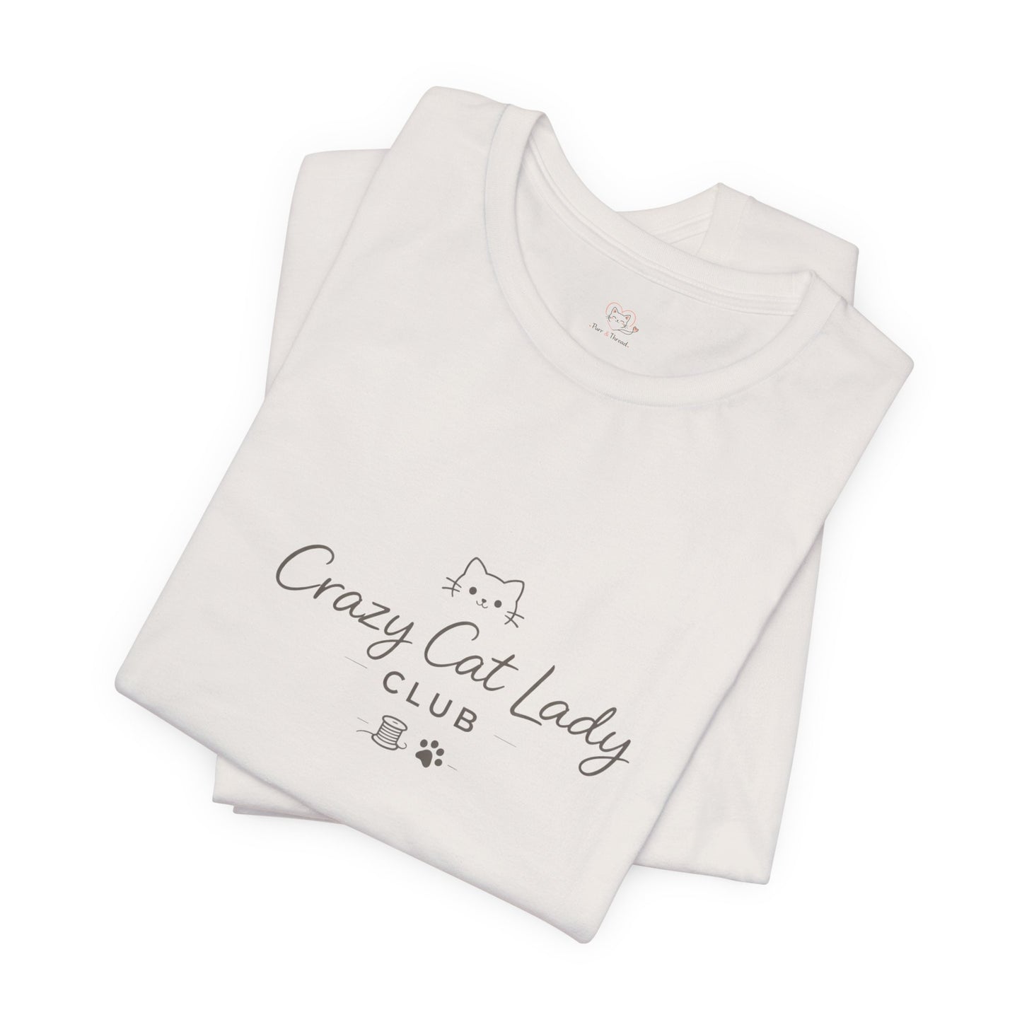 Crazy Cat Lady Club T‑Shirt — Cat Mom Tee