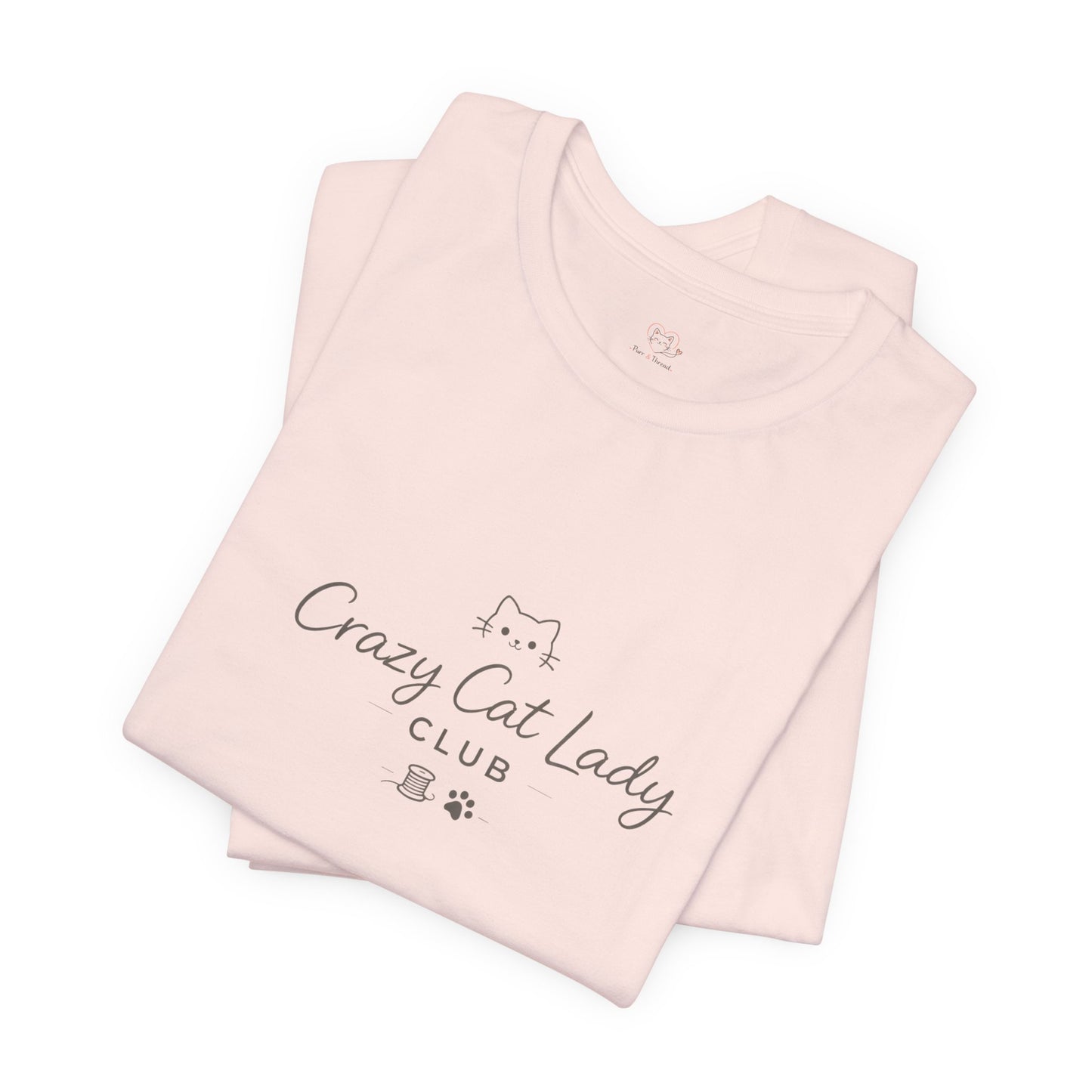 Crazy Cat Lady Club T‑Shirt — Cat Mom Tee