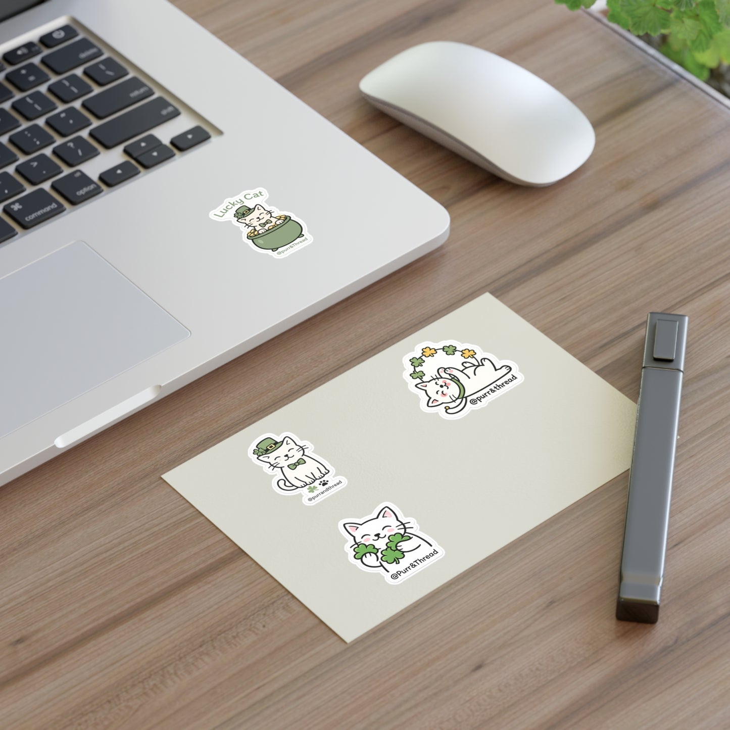 Lucky Cats St. Patrick’s Day Sticker Collection 🍀🐾